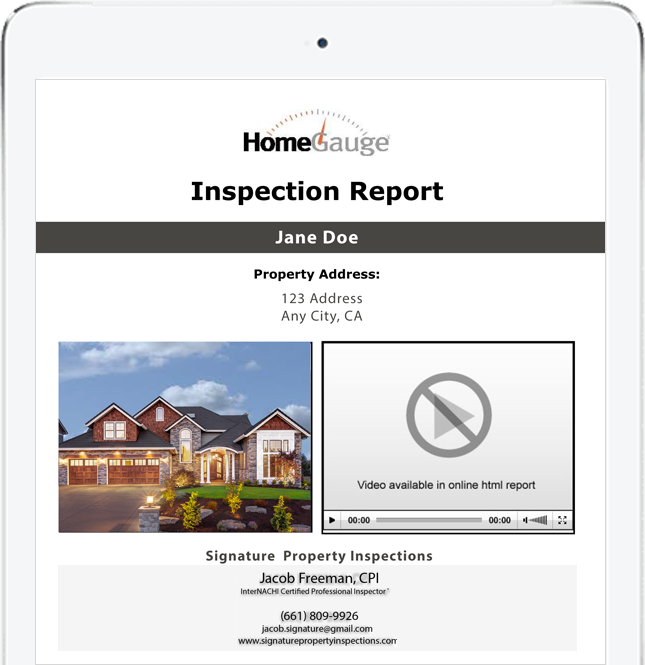 digital inspection report create request list